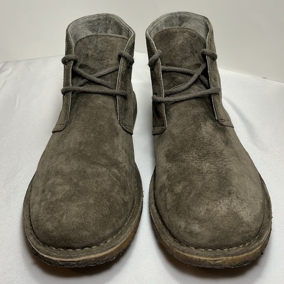 UGG Leighton Chukka Suede Boots, Men’s 13 EU 47 Brown 2-hole lace up, 1005487 main image 6